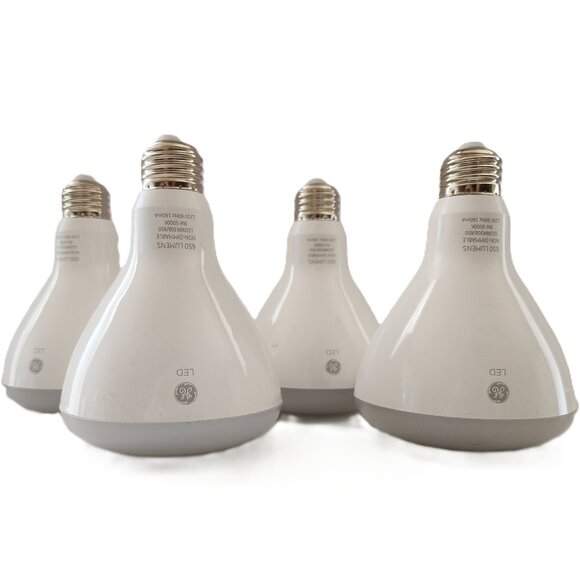 GE LED 9W (65W) 5000K Bright White Daylight Light Bulbs Damp Rated 4 Pack Tested - Picture 1 of 9